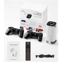 ONE PIXEL - Proyector De Video Portátil LED Android 11 Consola Todo En Uno P30 MAX