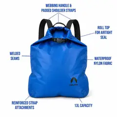 GENERICO - Mochila Impermeabl Nylon De Alta Calidad Y Seca Lightspeed-