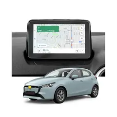GENERICO - Accesorios mazda 2 protector de pantalla vidrio templado