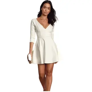 NEGRELI - VESTIDO CASUAL ROTONDO REF-2009