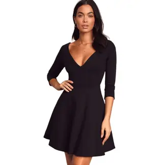 NEGRELI - VESTIDO CASUAL ROTONDO REF-2009