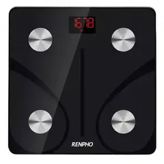 GENERICO - Balanza digital negra hasta 180 kg 110v/220vRenpho ES-CS20M