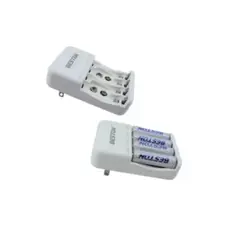 BESTON - Baterías Pilas Recargables Aa 2700 Mah + Cargador
