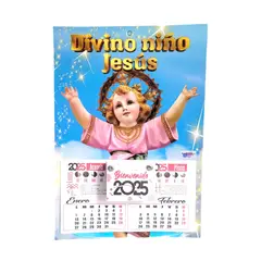 GENERICO - Calendario Almanaque 2025 Divino Niño Jesús
