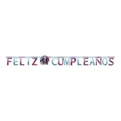 SEMPERTEX - Letrero de Feliz Cumpleaños Frozen 19M -