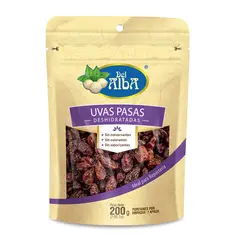 GENERICO - UVAS PASAS X 200 GRAMOS DEL ALBA