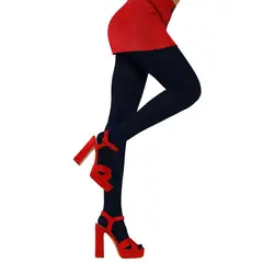 RITCHI - Media Pantalón Opaca Textura Gruesa y Suave Denier 40