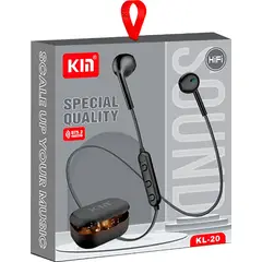 GENERICO - Audífonos Bluetooth HiFi Inalambrico Con Micrófono + Estuche Negros