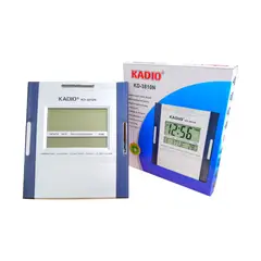 KADIO - Reloj Pared Kd3810 Escritorio Termómetro - Borde Azul