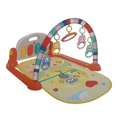 GENERICO - GIMNASIO TAPETE PIANO MUSICAL DISEÑO BUHO ESTIMULA BEBES