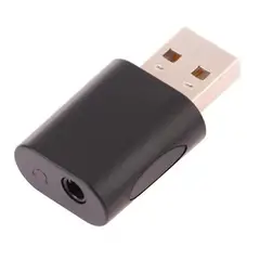 GENERICO - Adaptador jack trrs a usb computadores tablets