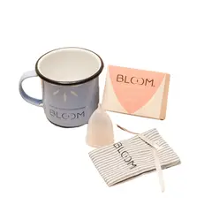 BLOOM - Kit Copa Menstrual Grande + Ollita