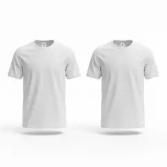 SIABATTO - Combo X2 Camiseta 100% algodón Básica Niño