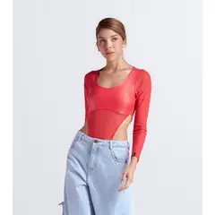 TYPER - Body Para Mujer Manga Larga