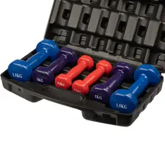 SPORT FITNESS - Kit De Mancuernas 6Kg Sportfitness