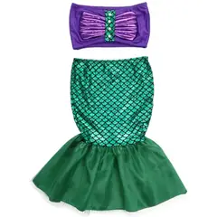 GENERICO - Disfraz sirena niña talla 6 disfraz sirenita ariel