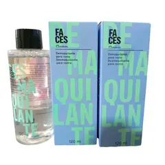 NATURA - Desmaquillante para rostro - 120 ml - Faces X 2 UNIDADES