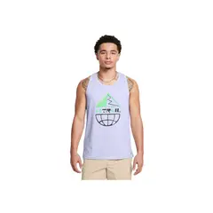 UNDER ARMOUR - Camiseta Hombre UA RUN TRAIL TANK Purpura UNDER ARMOUR.