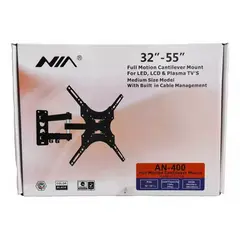 GENERICO - Base Giratoria 32-55 Soporte Televisor Brazo Ajustable Pared