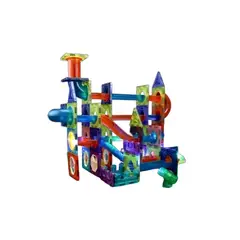 INFANTILES CAJUROMIX - Bloques Magnéticos De Construcción Animales 166 pcs