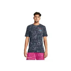 UNDER ARMOUR - Camiseta Hombre PJT RCK TC AOP GRAPH Gris UNDER ARMOUR.
