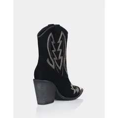 STIVALI - Bota Texana Wonder Cuero Negro