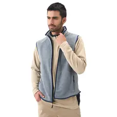 SANTANA - Chaleco Térmico Hombre Laguna de Tota Gris Medio