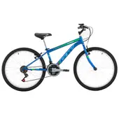GW - Bicicleta Travel rin 24 18 Vel azul
