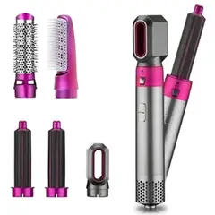 DANKI - Cepillo Secador TP-51 5 En 1 Voluminizador Alisador Peine Calefaccion
