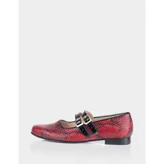 STIVALI - Granada Piton X Charol Rojo Negro