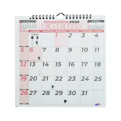 GENERICO - Calendario Programador 2025 Cuadrado 23x23