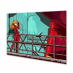 NEW PRINT - Póster Neon Genesis Evangelion Película Afiche Impresión Fotográfica