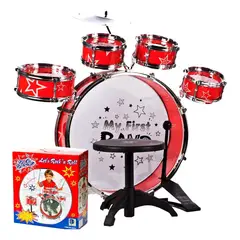 DISTRIBUCIONES GUZ SAS - Juguete Batería Musical alta calidad Didactica ROJO