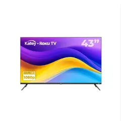 KALLEY - Televisor 43 Pulgadas K-RTV43FHD Smart TV Roku TV
