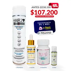HAIR2YOU - Tratamiento contra la caída del cabello x 4 productos