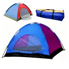 GENERICO - CARPA CAMPING 6 PERSONAS, CAMPAR EN VACACIONES IMPERMEDABLE