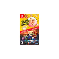 SEGA - Super Monkey Ball Banana Blitz + Sonic Forces 2 en 1 Nintendo Switch