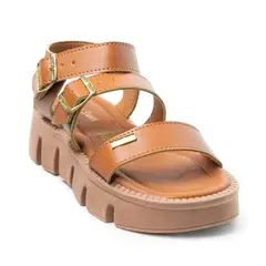 PRICE SHOES - Sandalias Moda Mujer 962DNV01MIEL