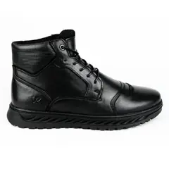 SKY WALK - Botas Cuero Hombres 663123BB202951NEGRO