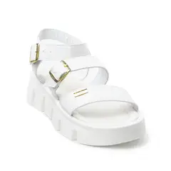 PRICE SHOES - Sandalias Moda Mujer 962DNV01BLANCO