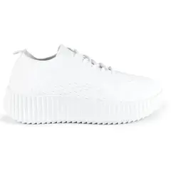 PRICE SHOES - Tenis Deportivos Mujer 622YJ24-103BLANCO