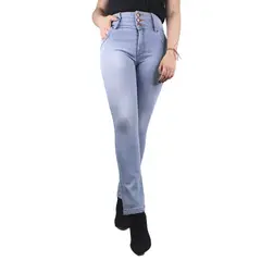 LEC LEE - Jean Ultra Slim para mujer - ?ndigo claro