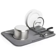 GENERICO - Tapete Escurridor Platos Loza Silicona Tapete Microfibea Plegable