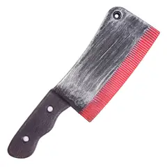 GENERICO - Cuchillo Hacha Cocina Sangre Terror Disfraz Halloween