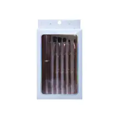 SALON EXPERT - Set Brochas Bronce X 5 Und