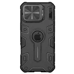 NILLKIN - Estuche Armor Prop Compatible iPhone 16 Pro Max Magnético