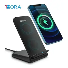 1HORA - Soporte Para Celular Con Carga Inalambrica 15W De