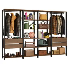 MADESA - Armario Estante Organizador Multiuso 258 cm