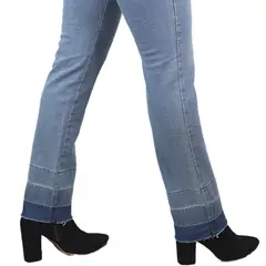 LEC LEE - Jean Super Skinny para mujer - ?ndigo claro