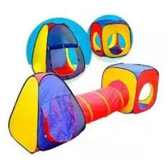 DANKI - Carpa Cubo Para Niños - Túnel Plegable Infantil